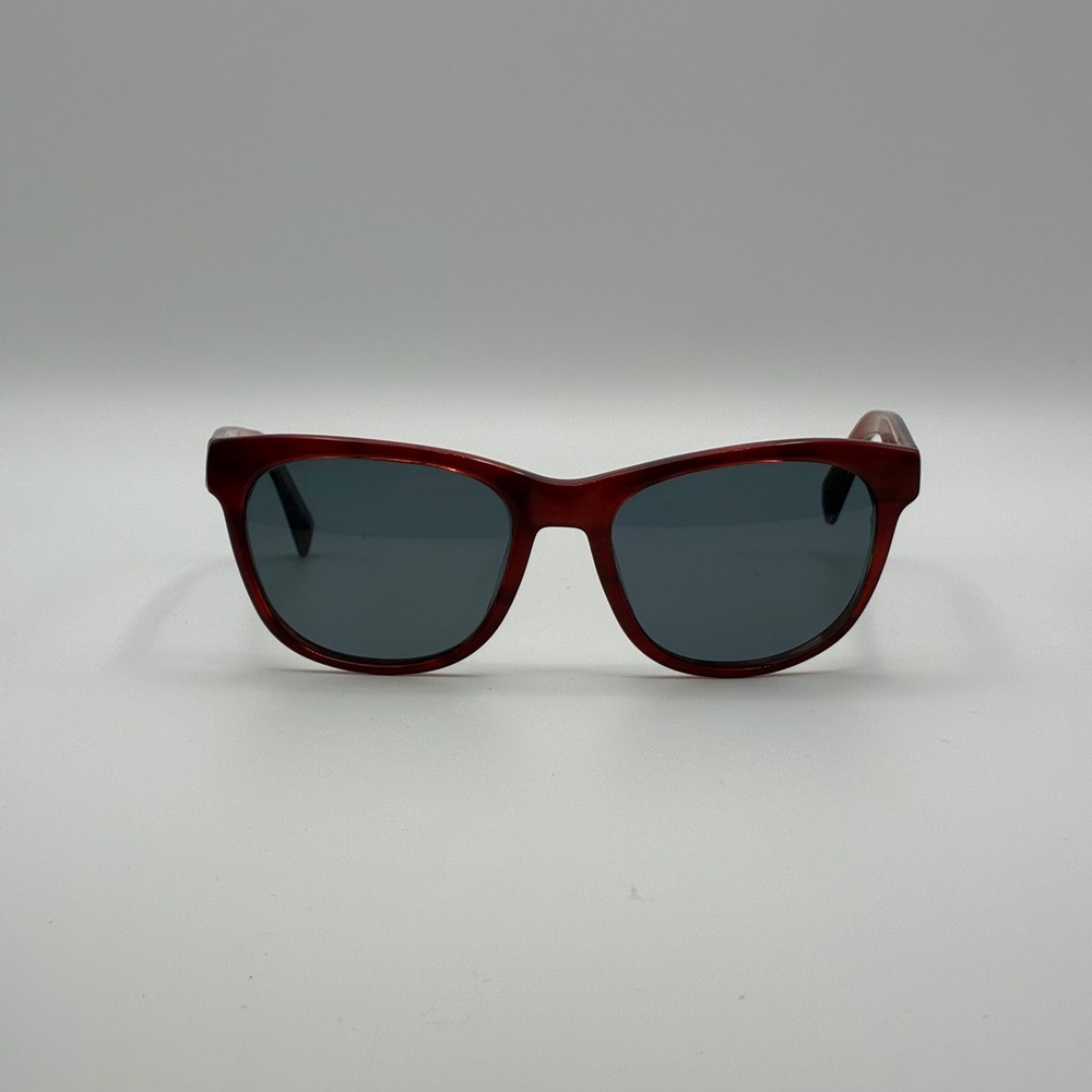 Warby Parker Madison 610 Eyeglasses Unisex 53-18-145 Red Round Frames Only